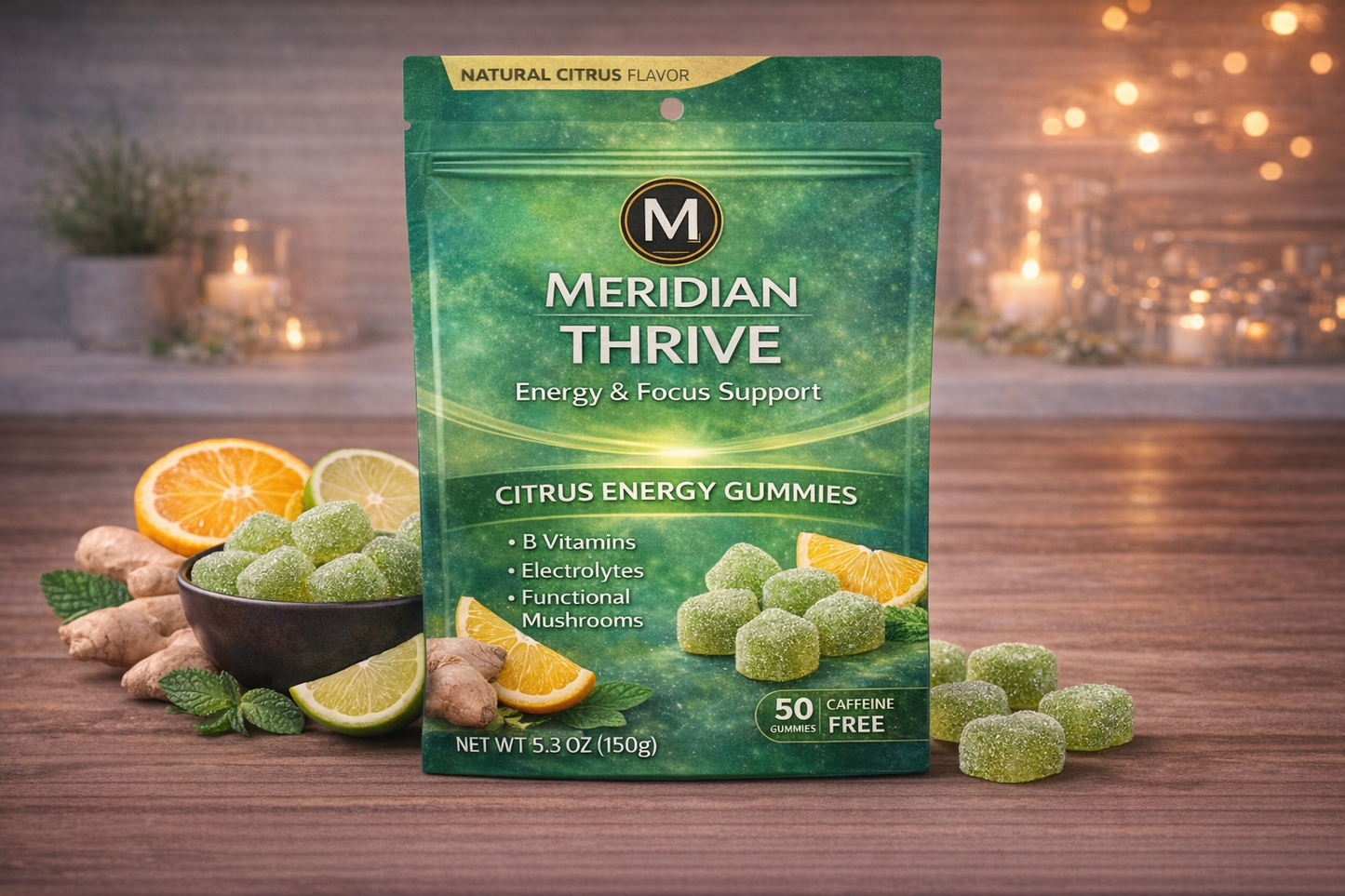 Meridian Thrive™ Gummies (50-Pack)