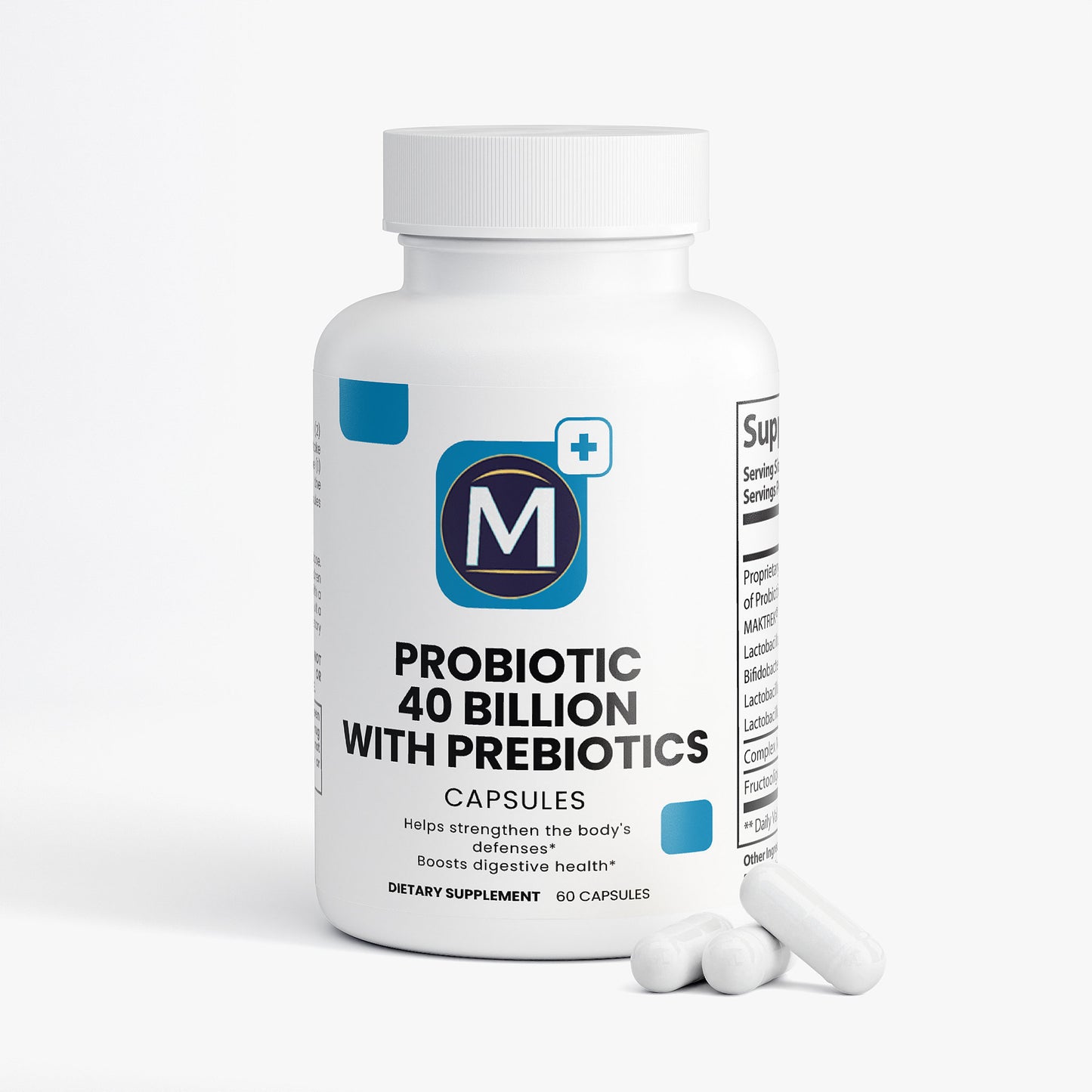 Probiotic 40 Billion with Prebiotics