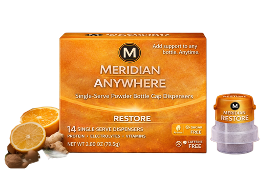 Meridian Anywhere™ – Restore Bottle Caps (14-Pack)