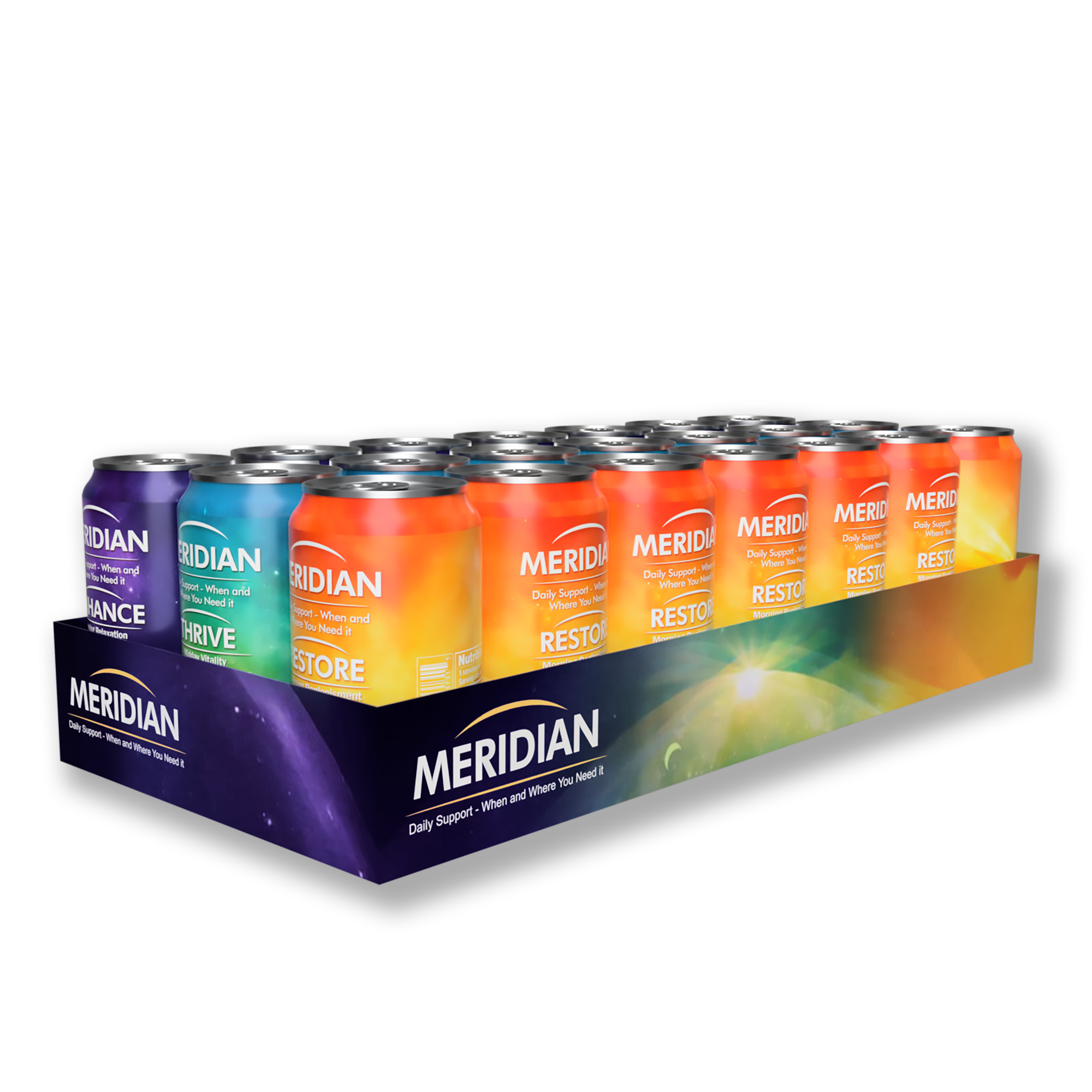 Meridian® 21-Pack The 7-Day Circadian Support System – Meridian